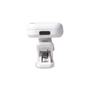 Afinado portátil Co-rctusb-1wt - Afinador recargable con clip blanco