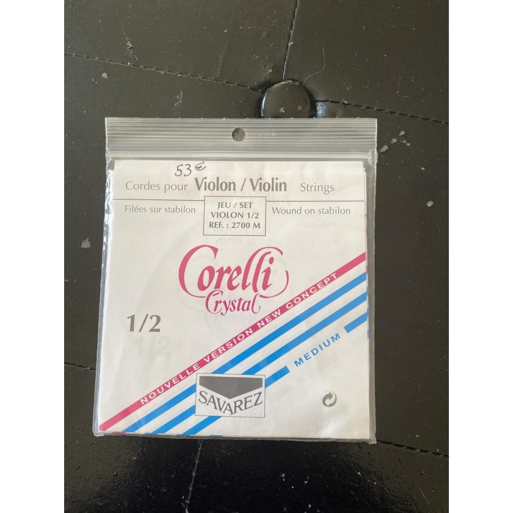 Juego de cuerdas para violín.