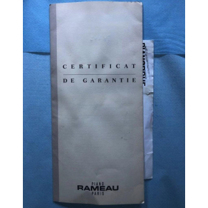 Piano droit Rameau Camargue 114