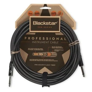 Cable profesional Blackstar de 6 m Str/Str