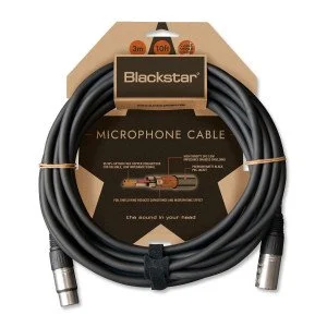 Cable XLR Blackstar 3 m F/M