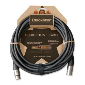 Cable XLR Blackstar 6 m F/m