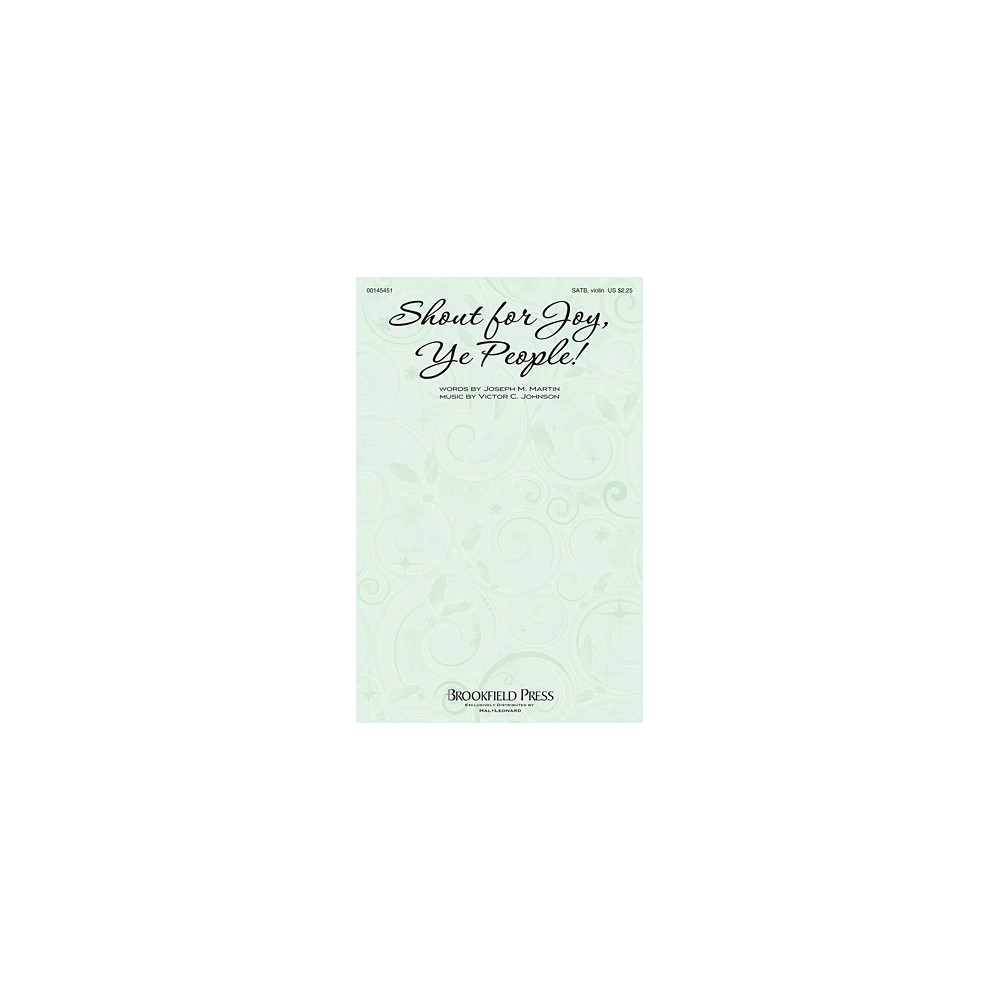 Shout For Joy, Ye People