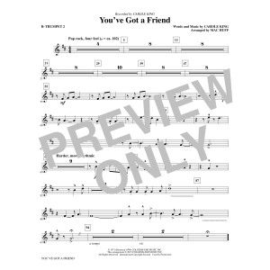 You''ve Got a Friend - Bb Trompete 2