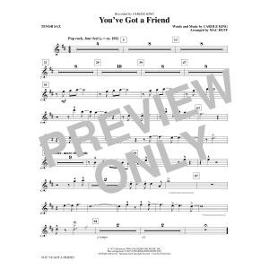 You''ve Got a Friend - Bb Tenorsaxophon