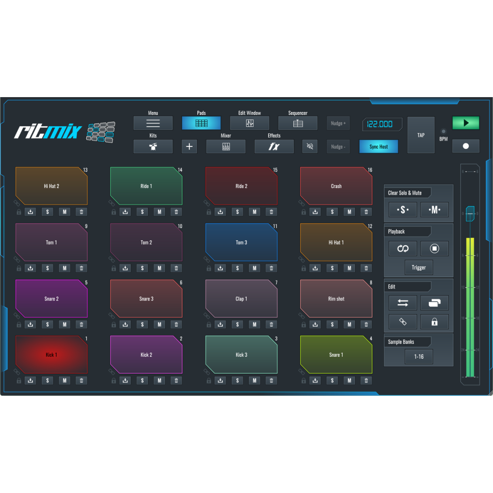 Soundbridge RitMix: Drum Machine