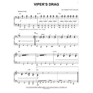 Viper's Drag [Stride version] (arr. Brent Edstrom)
