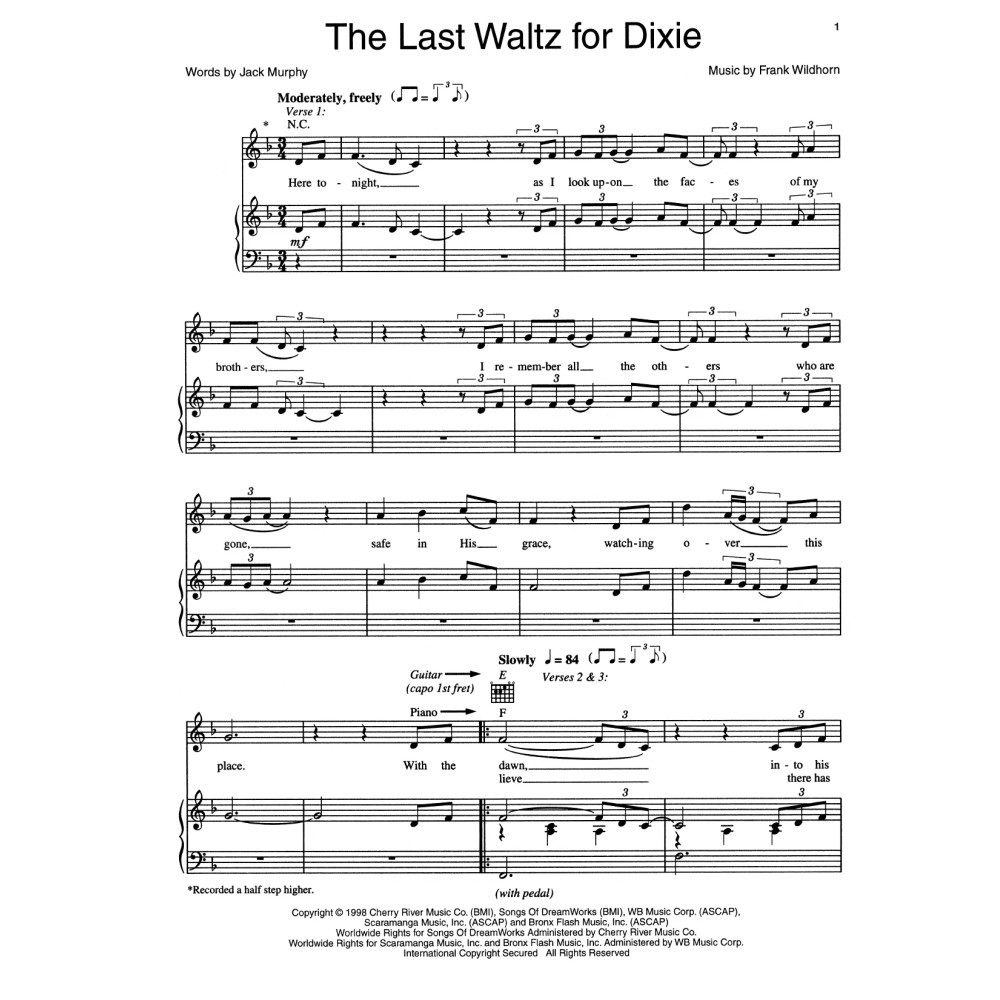 The Last Waltz For Dixie