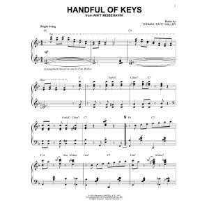 Handful Of Keys [Stride version] (arr. Brent Edstrom)