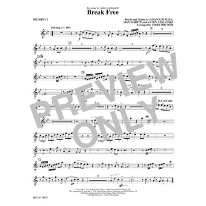 Break Free - Bb Trumpet 2