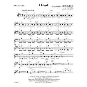I Lived - Guitar