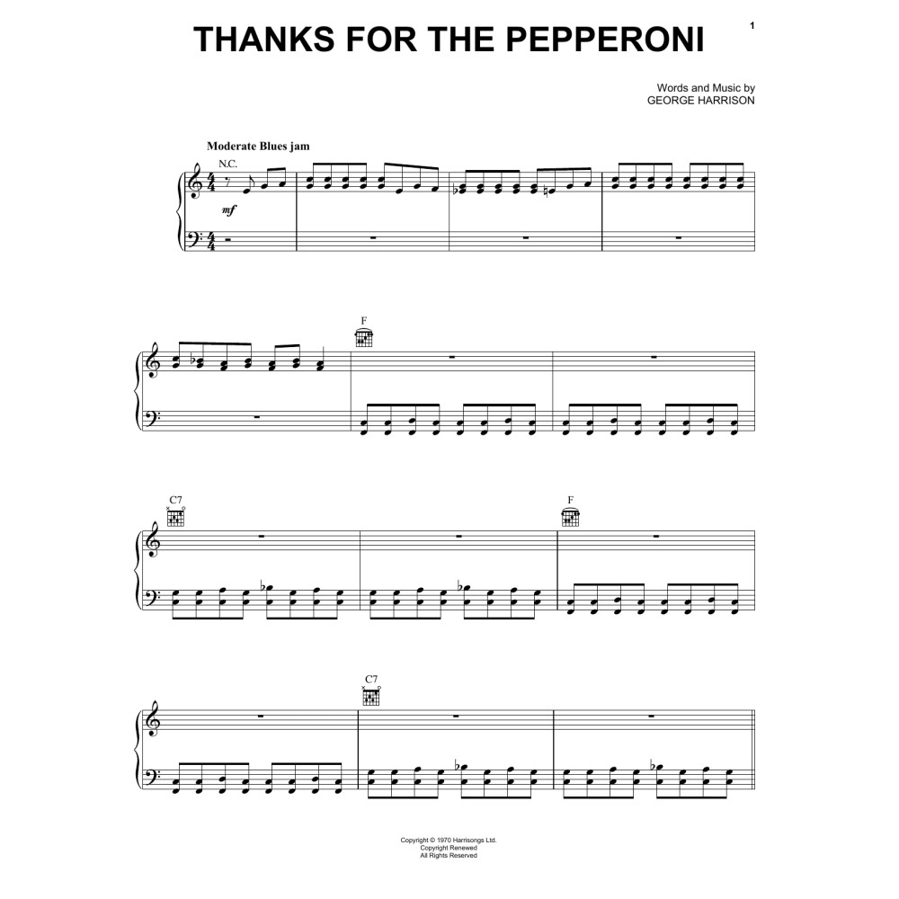 Thanks For The Pepperoni