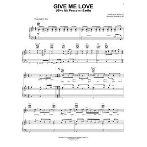 Give Me Love (Give Me Peace On Earth)