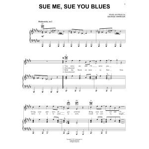 Sue Me, Sue You Blues