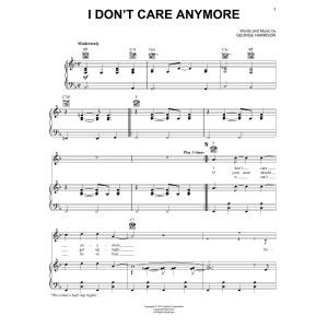 I Don't Care Anymore