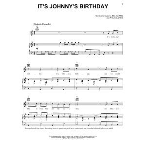 It's Johnny's Birthday