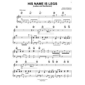 Sein Name ist Legs (Meine Damen und Herren)