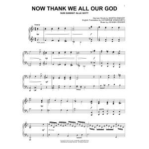 Now Thank We All Our God