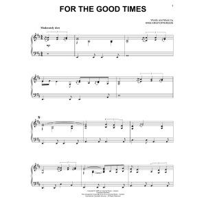 For The Good Times