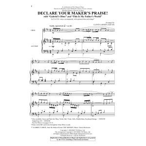 Declare Your Maker's Praise! (with "Gabriel's Oboe" & "This Is My Father's World")