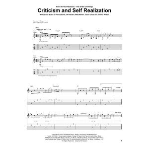 Criticism And Self Realization