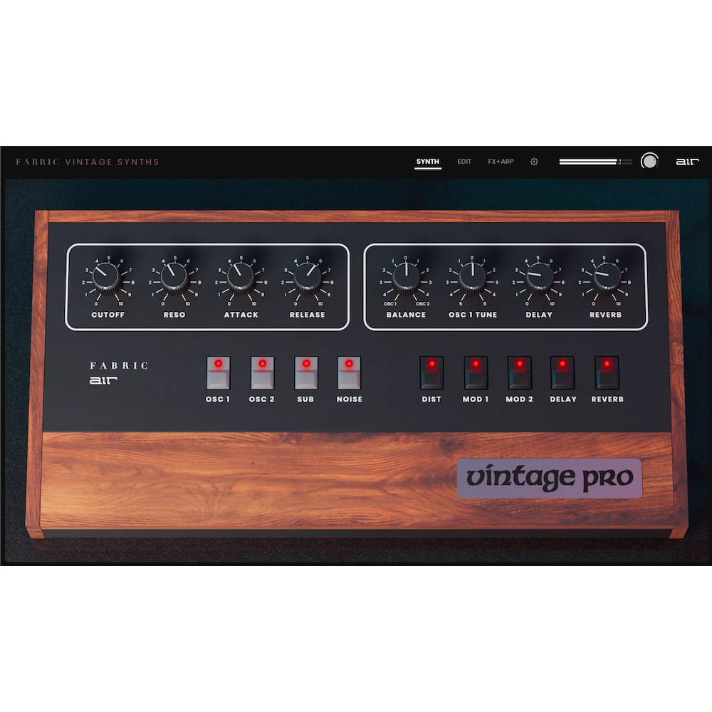 Air Music Tech Fabric Vintage Synths Vol. 1