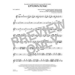 Uptown Funk! - Bb Clarinet 2