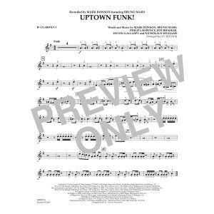 Uptown Funk! - Bb Clarinet 3