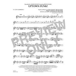 Uptown Funk! - Eb Alto Saxophone 1