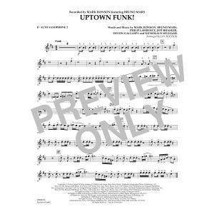Uptown Funk! - Eb Alto Saxophone 2