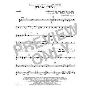 Uptown Funk! - F Horn 1