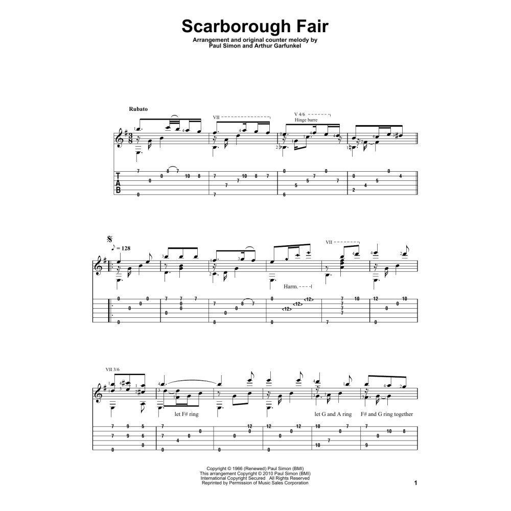 Scarborough Fair/Canticle
