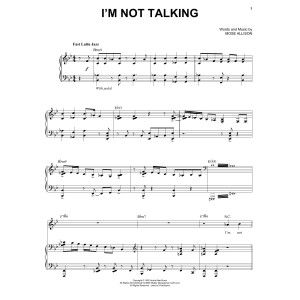 I'm Not Talking