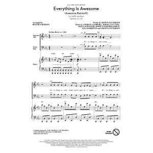 Everything Is Awesome (from The Lego Movie) (arr. Roger Emerson)