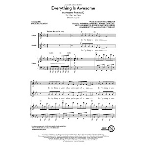 Everything Is Awesome (from The Lego Movie) (arr. Roger Emerson)