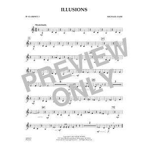 Illusions - Bb Clarinet 2