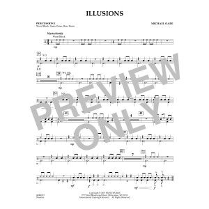 Illusions - Percussion 1