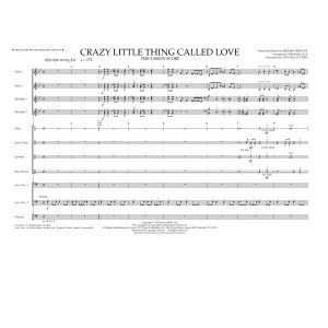 Crazy Little Thing Called Love - Percussion Score