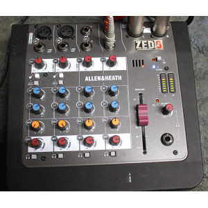 ALLEN & HEATH ZED-6 - mix 6 voies