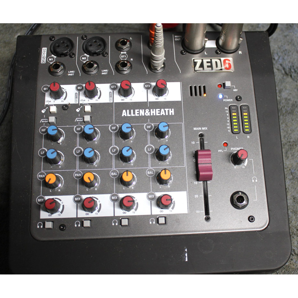 ALLEN & HEATH ZED-6 - mix 6 voies