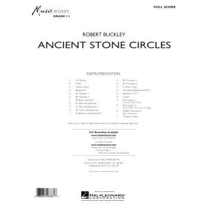 Ancient Stone Circles - Dirigentenpartitur (Partitur)