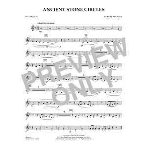 Ancient Stone Circles - Bb Clarinet 2