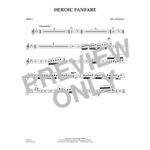 Heroic Fanfare - Oboe 1