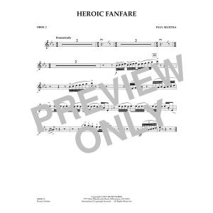 Heroic Fanfare - Oboe 2