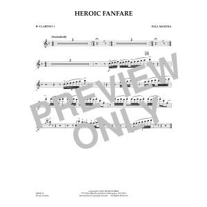 Heroic Fanfare - Bb Klarinette 1