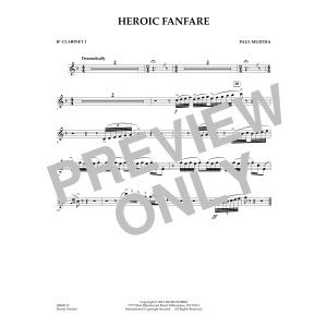 Heroic Fanfare - Bb Klarinette 2