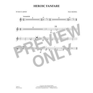 Heroic Fanfare - Bb Bassklarinette