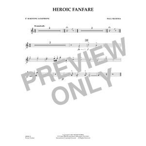 Heroic Fanfare - Eb Baritone Saxophone