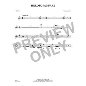 Heroic Fanfare - F Horn 1