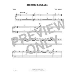 Heroic Fanfare - Harp